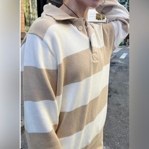 BRANDY MELVILLE- Katiana Striped Sweater